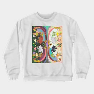 Renewal the birds of spring Crewneck Sweatshirt